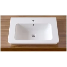 Раковина врезная для ванной комнаты Lavinia Boho Bathroom Sink 33312009, умывальник из фарфора, ширина 60 см