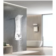 Душевая панель из нержавеющей стали Cerutti Spa Adige W CT8979 Белая