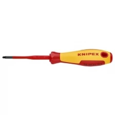 Тонкая отвертка для винтов с шлицем PlusMinus PZ KNIPEX KN-982501SLS