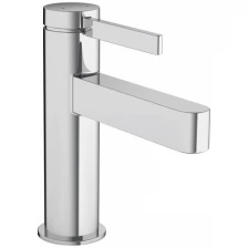 Смеситель Hansgrohe Finoris для раковины 76010000, 100 с донным клапаном Push-Open, хром