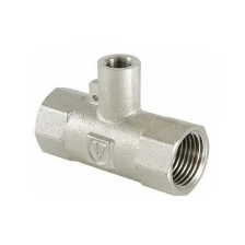 Тройник для подключения датчика температуры 1/2" х M10 х 1/2" VALTEC VTr.250.N.0004