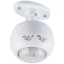 Датчик движения 1200W 8m 120°(гориз.) 360°(верт.) белый, SEN16/ES-P27A