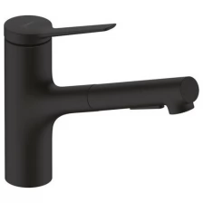 Смеситель для кухни HansGrohe Zesis 74800670 матовый черный